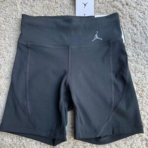 Brand New NWT Women’s Nike Jordan Spandex Biker Shorts Black XS